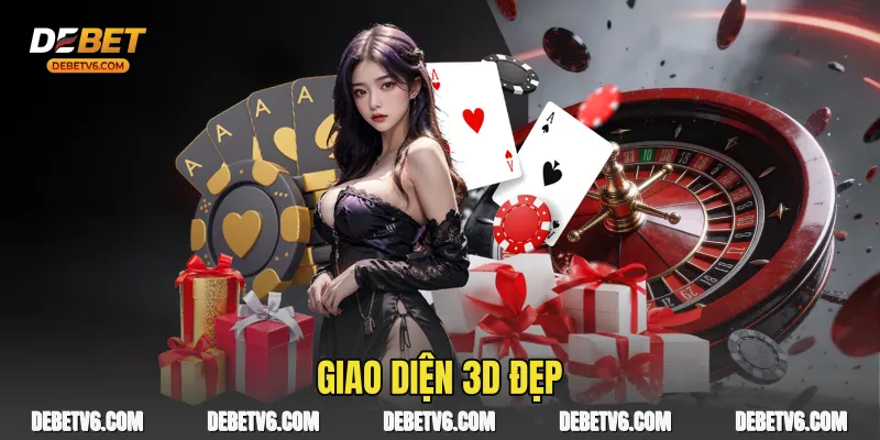 Game Đánh Bài Mậu Binh Đỉnh Cao Trí Tuệ Và Nghệ Thuật Sắp Xếp Bài 4 Giao diện 3D đẹp